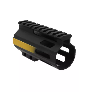 AR-15 4" M-LOK Parallelogram Handguard - MADE IN USA - CERAKOTE GRADIENT GOLD
