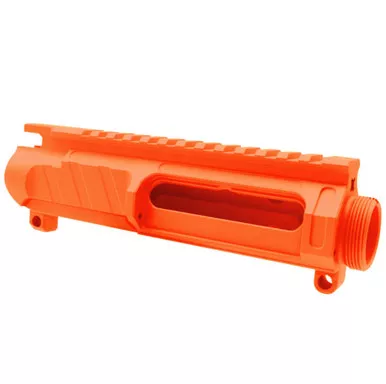 AR-15/47/9/300 Billet Stripped Mod 1 Upper Receiver - Made In USA - Cerakote Orange