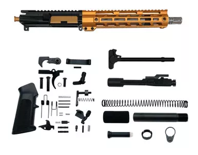 AR-15 5.56 Nato 10.5″ Pistol Upper Complete Build Kits Assembled S.S barrel Upper