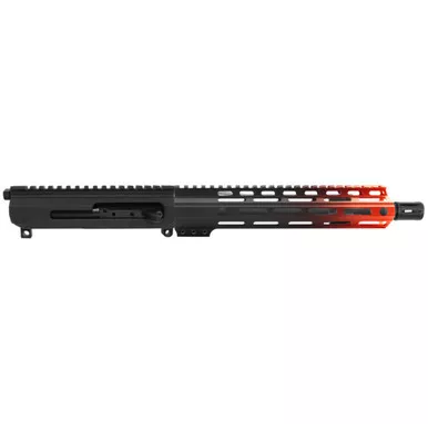 AR-15 5.56 NATO 10.5'' SIDE-CHARGING UPPER WITH 10'' HANDGUARD - CERAKOTE GRADIENT ORANGE