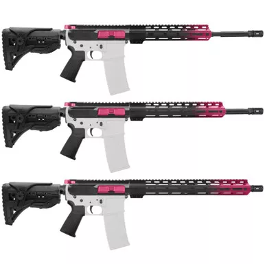 AR-15 5.56 NATO 16" CARBINE KIT WITH M-LOK HANDGUARD LENGTH OPTION - CERAKOTE GRADIENT GOLD - V2