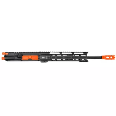 AR-15 5.56 NATO 16" CARBINE UPPER WITH 10" M LOK HANDGUARD - CERAKOTE HUNTER ORANGE