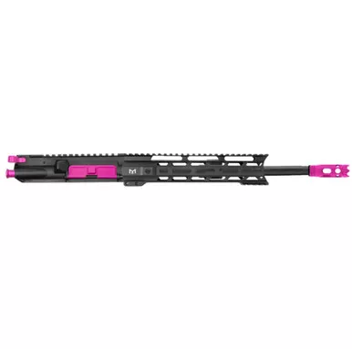 AR-15 5.56 NATO 16" CARBINE UPPER WITH 10" M LOK HANDGUARD - CERAKOTE PINK