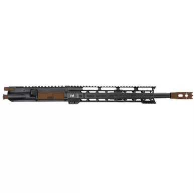 AR-15 5.56 NATO 16" CARBINE UPPER WITH 12" M LOK HANDGUARD - CERAKOTE BURNT BRONZE