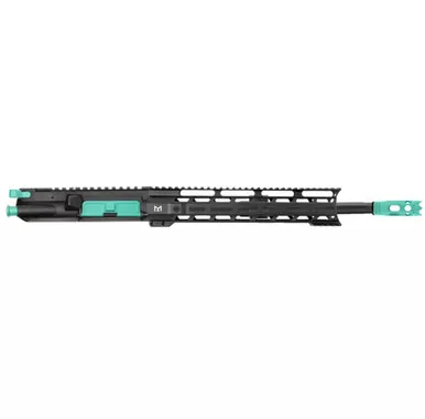 AR-15 5.56 NATO 16" CARBINE UPPER WITH 12" M LOK HANDGUARD - CERAKOTE ROBINS EGG