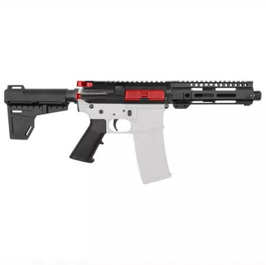 AR-15 5.56 NATO 6'' BLADE PISTOL BUILD KIT - FORGED UPPER WITH 7'' HANDGUARD - COLOR OPTIONS