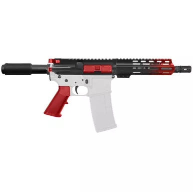 AR-15 5.56 NATO 7.5'' PISTOL KIT - FORGED UPPER WITH 7'' HANDGUARD - CERAKOTE GRADIENT ROBINS EGG