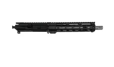 AR-15 5.56 NATO Assembled Pistol Upper, 10.5" Stainless Steel Barrel 1 7 Twist, Carbine gas system, Blue