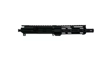 AR-15 5.56 NATO Assembled Pistol Upper, 7.5" Parkerized Barrel 1 7 Twist, Black