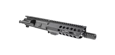 AR-15 "AXE" ASSEMBLED PISTOL UPPER RECEIVER 7.5" 5.56 NATO STAINLESS 1-7T BARREL 7" M-LOK HANDGUARD