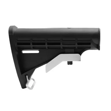 AR-15 Collapsible Standard Version Stock - Mil Spec - MADE IN USA - CERAKOTE GRADIENT SILVER