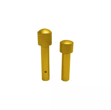 AR-15 Extended Takedown Pins Anodized Gold