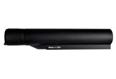 AR-15 Mil-Spec 6-Position Buffer Tube — 6061 Aluminum, USA-Made