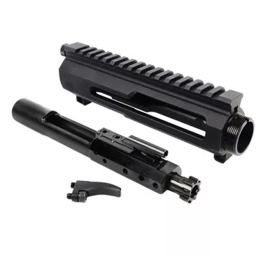 AR-15 Side Charging Billet Upper Receiver & Nitride BCG Made in the USA