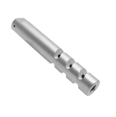 AR-9/9x19 6" Muzzle Brake with Six Ports for 1/2"x36 Pitch - RAW