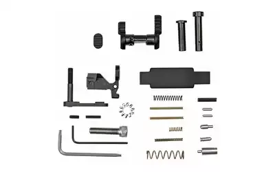 Armaspec Lower Parts Kit LPK Without Trigger/Grip 5.56 Black