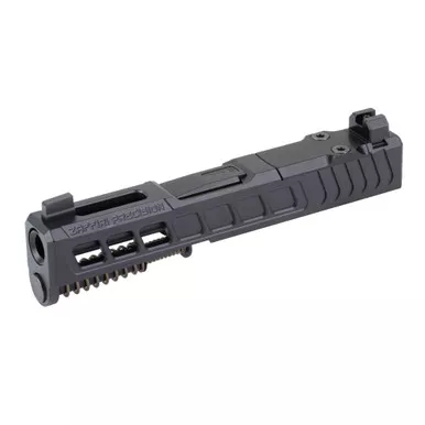 Assembled Ported RMR Slide for Glock 43X — Zaffiri ZPS.3 Black