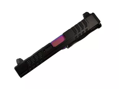 Assembled RMR Slide for Glock 19 Gen 3 — Oil Slick PVD Barrel