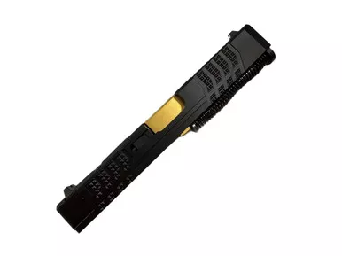 Assembled RMR Slide for Glock 19 Gen 3 — TiN, Std Sights