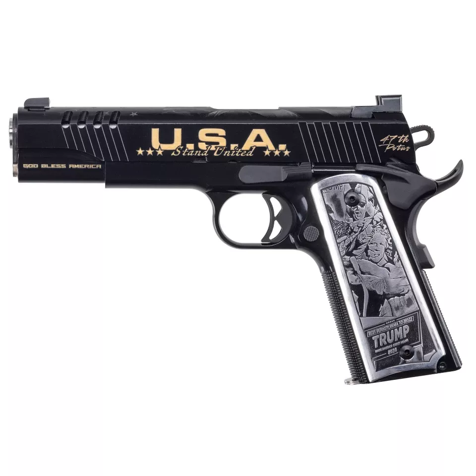 AUTO ORD 1911 .45 ACP 5" 7RD Trump Edition