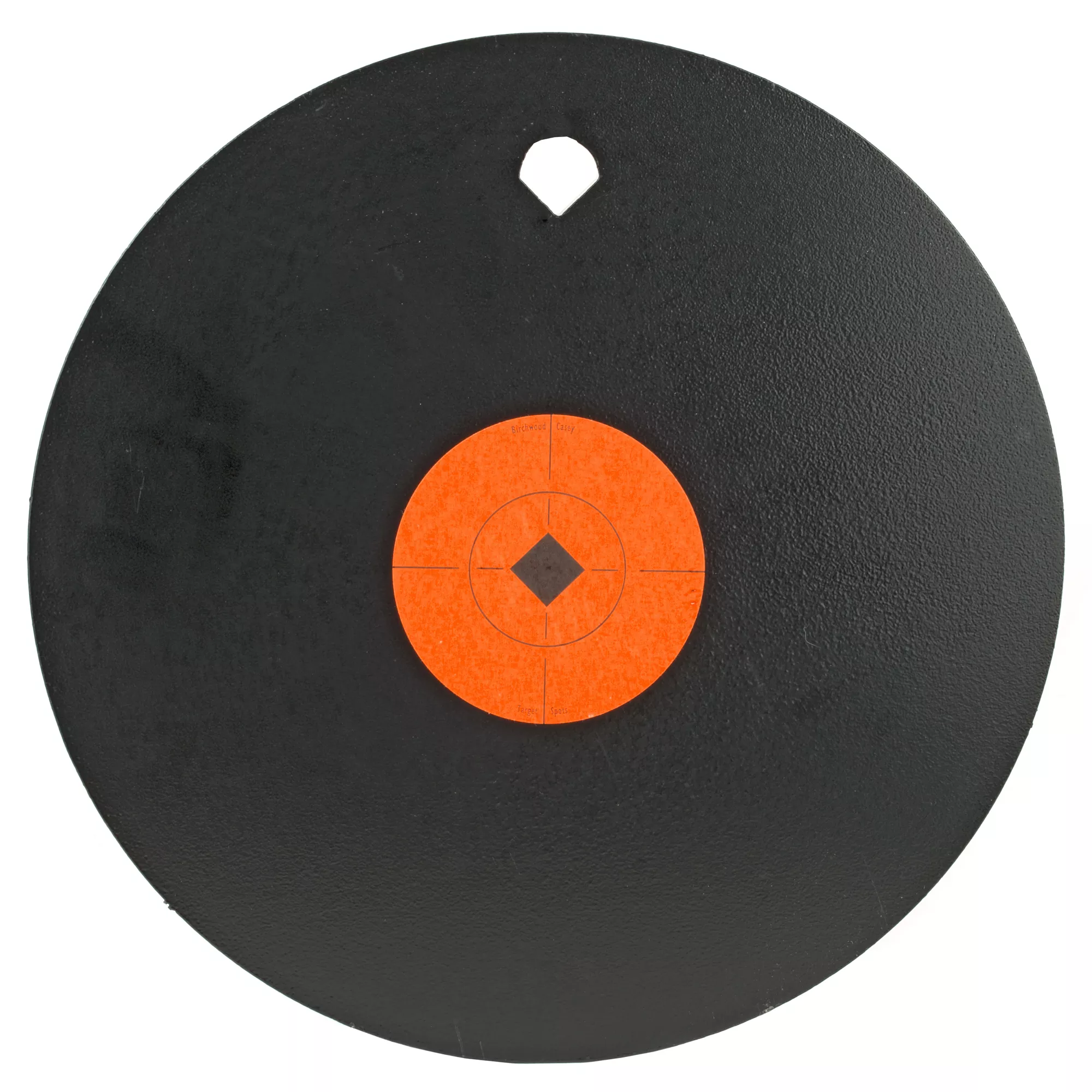 B/C 10″ GONG ONE HOLE 3/8″ AR500 STL