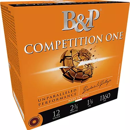 B&p Ammunition 12B32CP7 Competition One 12Gauge 2.75" 1 1/8oz 7.5Shot 25 Per Box/10 Case