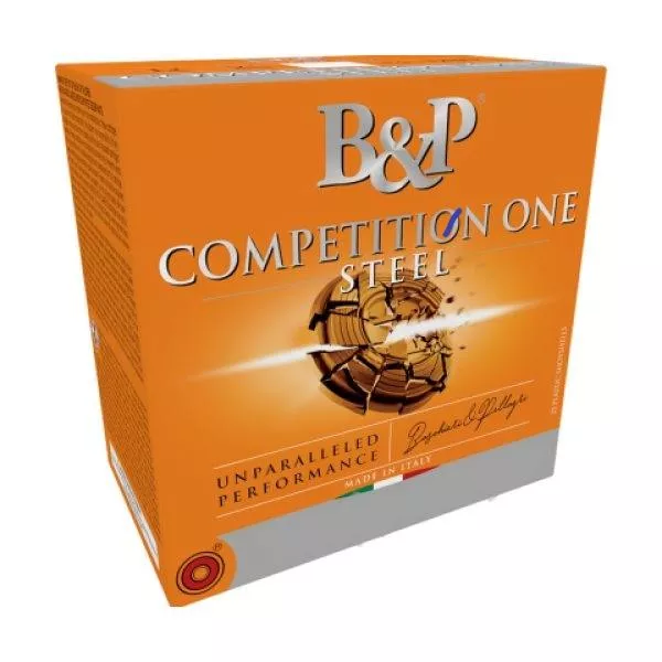 B&P Competition One Steel Shot Shotshells 12ga 2-3/4 1oz 1375 fps #7.5 25/ct