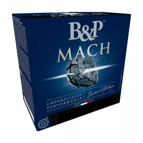 B&P Mach Professional Handicap Shotshells 12ga 2-3/4 ” 7/8oz 1365 fps #7.5 25/ct