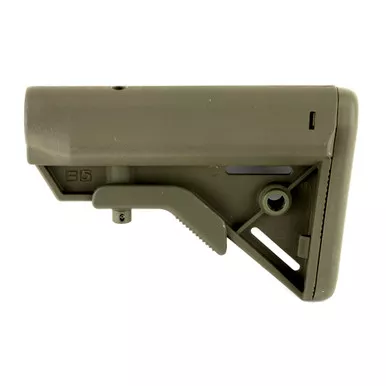 B5 Systems BRAVO Stock, Mil Spec, Quick Detach Mount, Olive Drab Green BRV-1104