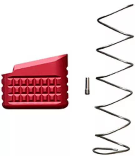 Backup Tactical Mag Extension, Red, Fits Glock 17/19/22/23, Plus 5 Rounds, Includes Extra Power Spring G1923MEXT-RED