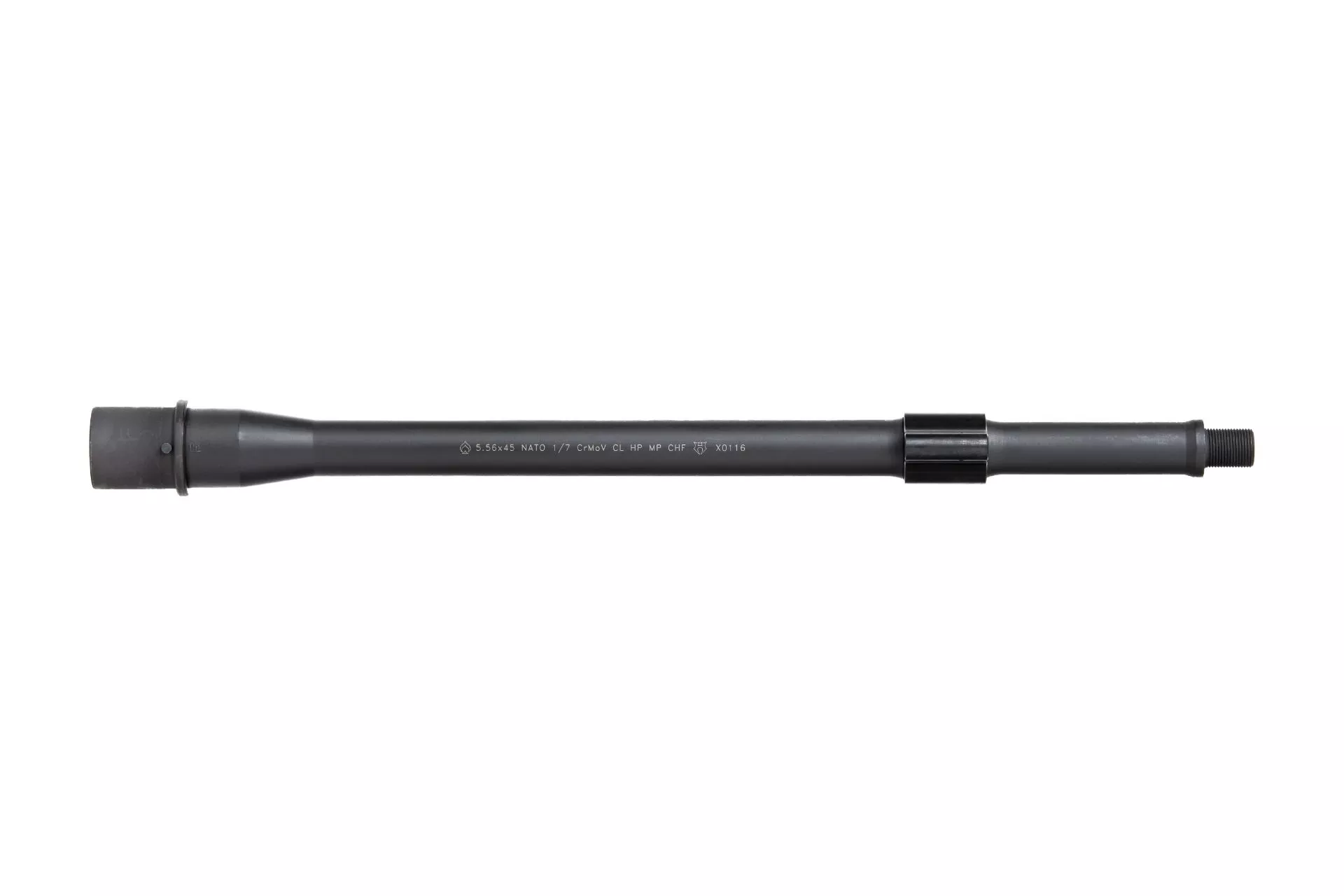 Ballistic Advantage 13.9″ 5.56 Hanson Midlength Cold Hammer Forged Barrel w/ .750 Low Pro Gas Block 1:7 Twist – BABL556H37F