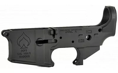 BALLISTIC ADVANTAGE STRIPPED AR15 LOWER DCP3 BLACK