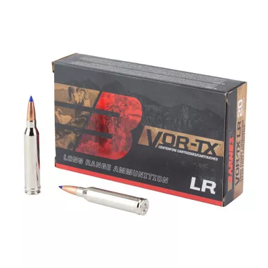 Barnes Barnes VOR-TX LR 7mm Remington Magnum 139-Grain LRX Ammunition - 20 Rounds per Box