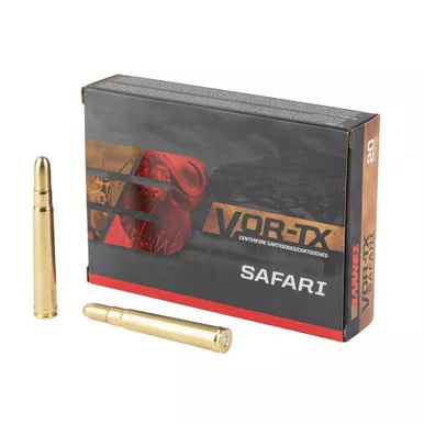 Barnes Barnes VOR-TX Safari 375 H&H 300-Grain Round Nose Ammunition - 20 Rounds