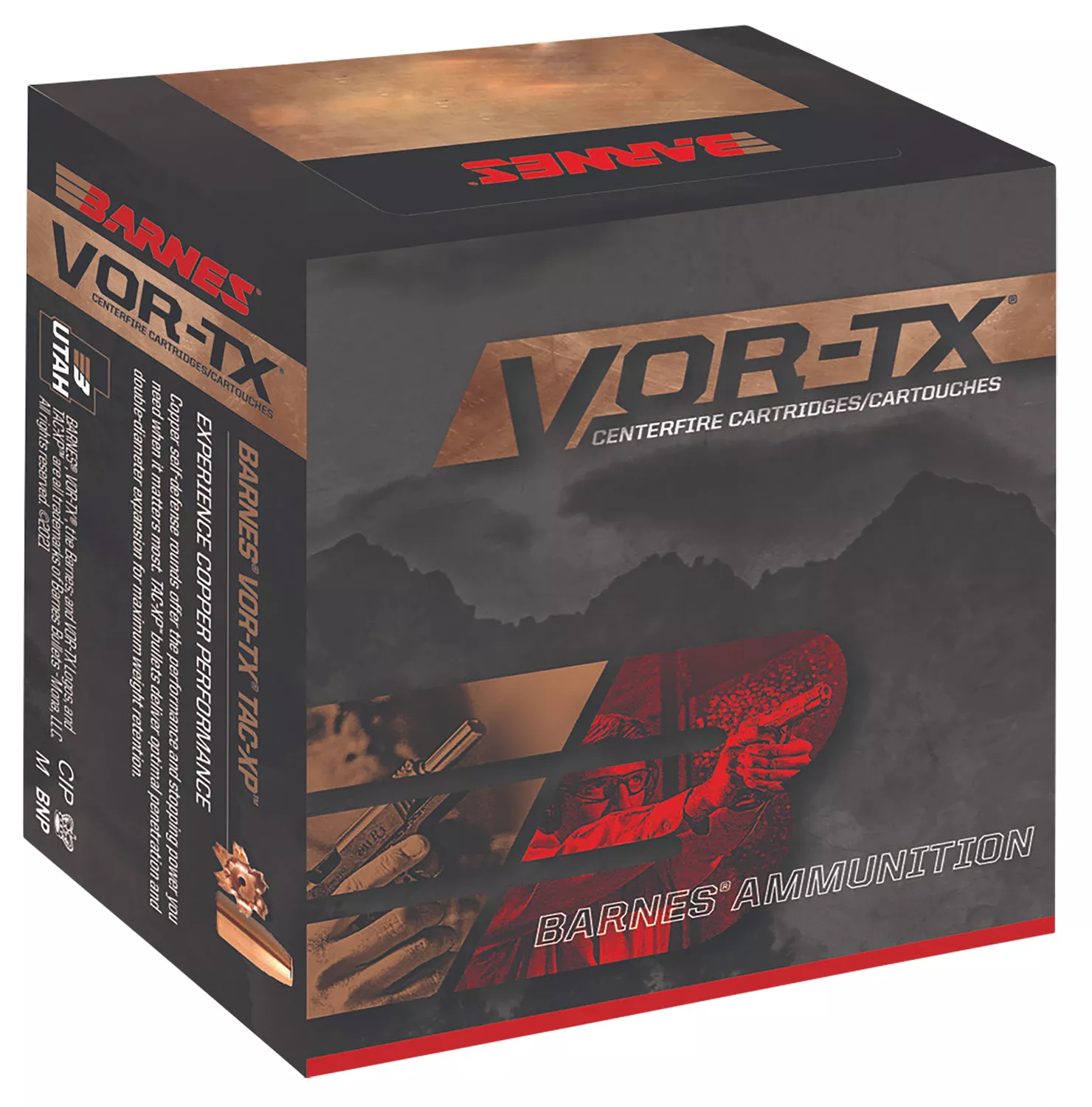 Barnes Bullets 21547 VOR-TX Handgun 45Colt 200gr Barnes 20 Per Box/10 Case