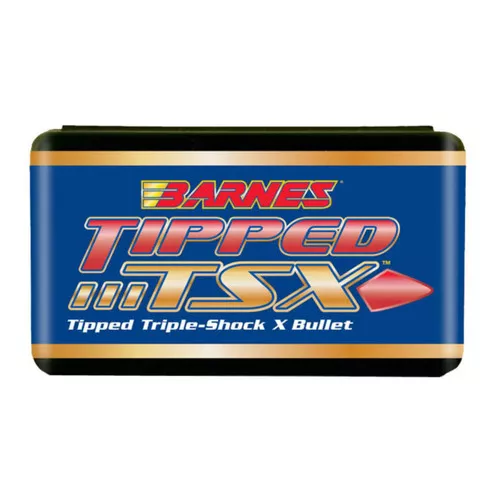 Barnes Bullets 30240 Tipped TSX6.5 Creedmoor .264 100 gr TTSX Boat Tail 50 Per Box UPC: 716876264285