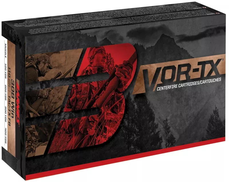 Barnes Bullets 30816 VOR-TX Rifle 308Win 130gr Tipped TSX Boat Tail 20 Per Box/10 Case
