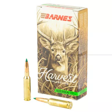 Barnes Harvest Collection, 6.5 Creedmoor, 140 Grain, Tipped GameKing, 20 Round Box 32400