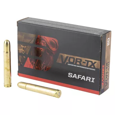 Barnes VOR-TX SAFARI - 458 Winchester, 450Gr, Round Nose, 20-Round Box
