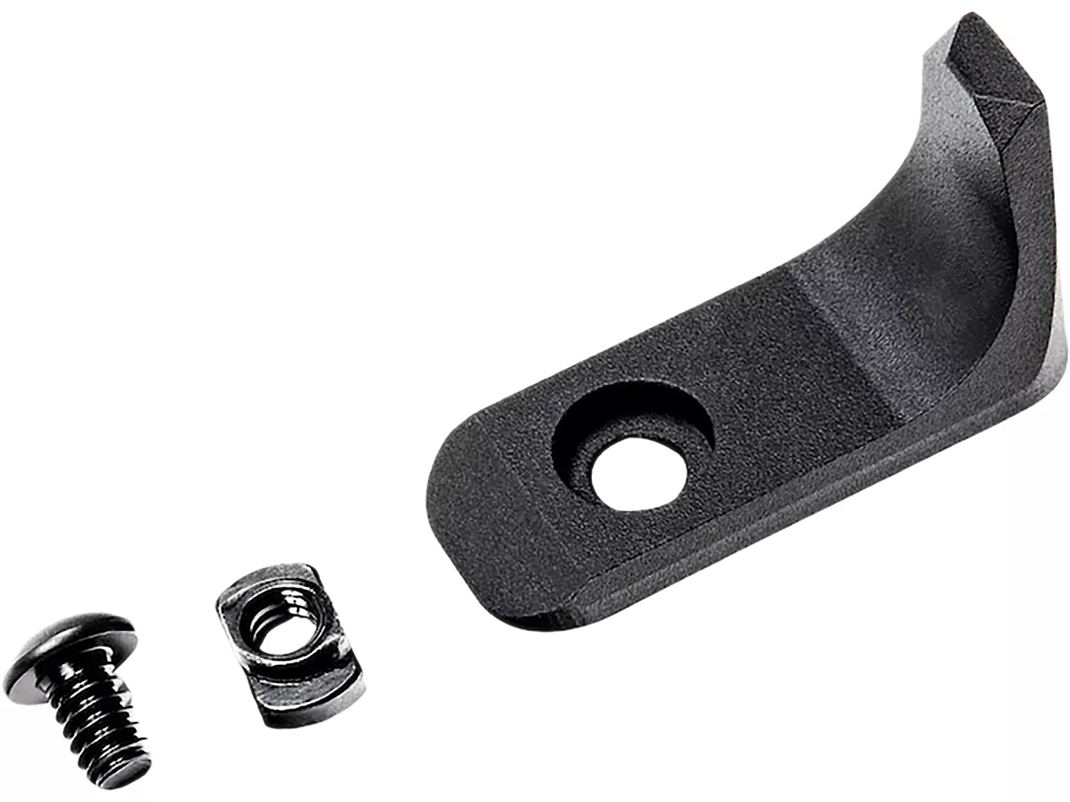 Battle Arms Development BATTLEARMS-MLOKHSHandstop Black Anodized Aluminum Fits AR15/M16/M4/AR9/AR10