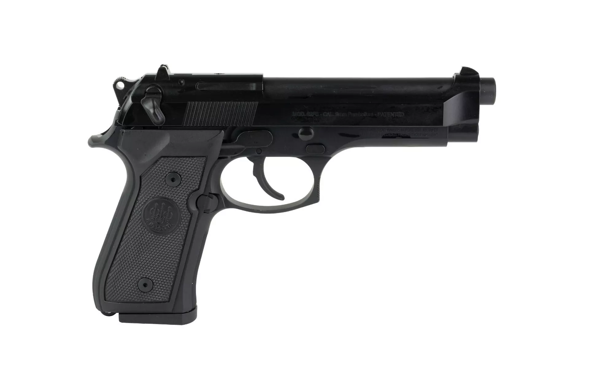Beretta 92FS 9mm 4.9″ 15-Rounds 3-Dot Sights Semi-Auto Pistol – Black – J92F300M