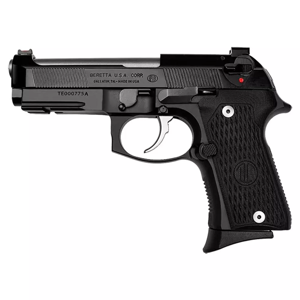 Beretta 92G Elite LTT Compact Handgun 9mm Handgun 15/rd Magazines (3) 4.25″ Barrel Black Fiber Optic Sights