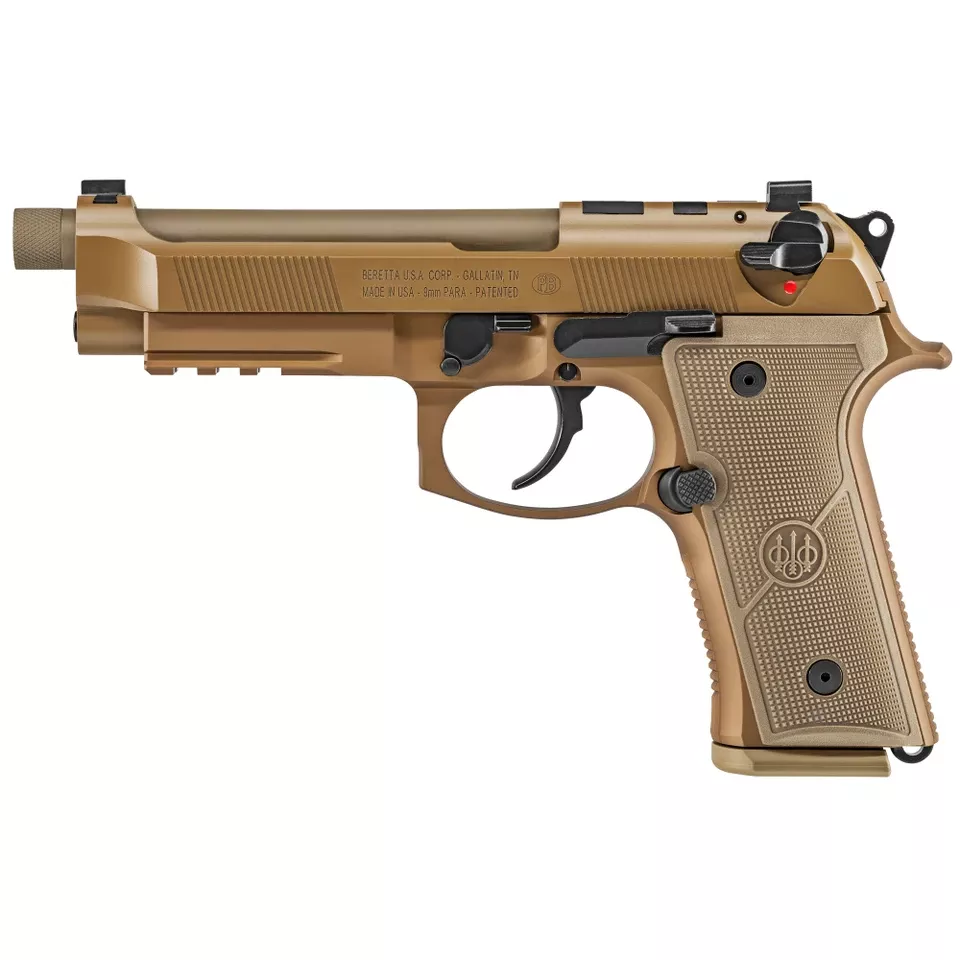 BERETTA M9A4 G 9MM Pistol 5.1" Barrel 15-Round FDE Finish