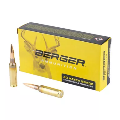 Berger Bullets Berger Bullets 65-31031 Classic Hunter 6.5mm Creedmoor 135 Grain Boat Tail Rifle Bullets