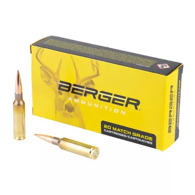 Berger Bullets Berger Bullets Elite Hunter 6.5 Creedmoor 140 Grain Boat Tail Ammunition - 20 Rounds