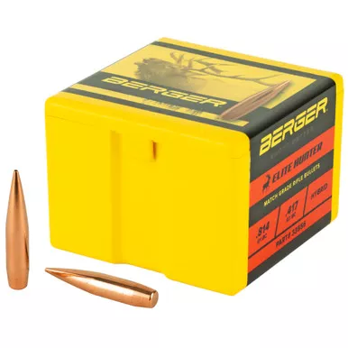 Berger Bullets Elite Hunter, .338 Diameter, 338 Caliber, 300 Grain, Hollow Point Boat Tail, 100 Count 33556