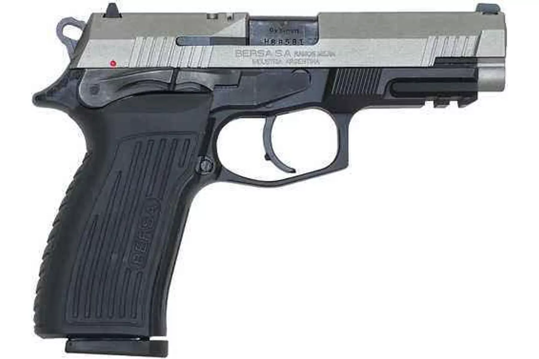 Bersa TPR Semi-Auto Pistol 9mm Luger 4.25" Barrel (1)-17Rd Mag Interchangeable Sig Sauer Type Sights Black Finish