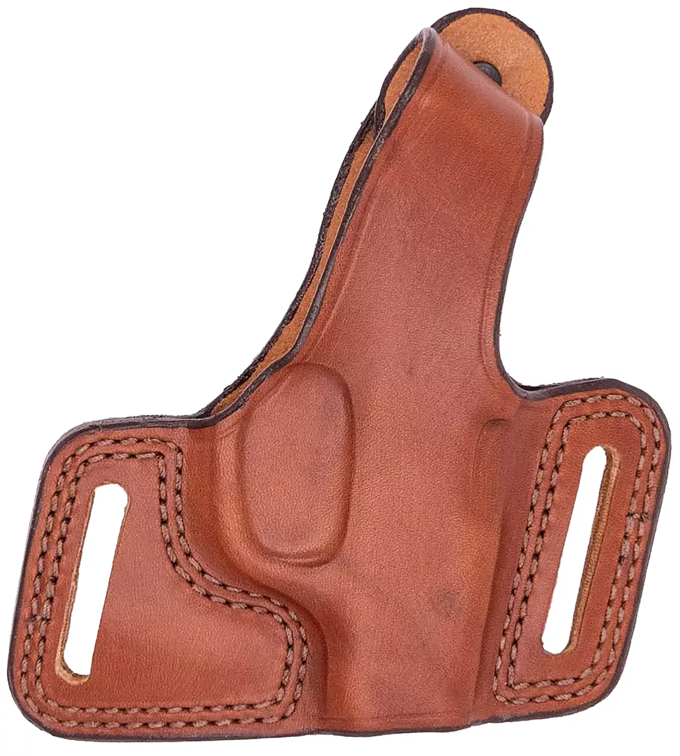 Bianchi 12839 Black WidowOWB Size 02 Tan Leather Belt Slide Fits Ruger Security-Six Fits S&W K Frame 2-4" Right Hand