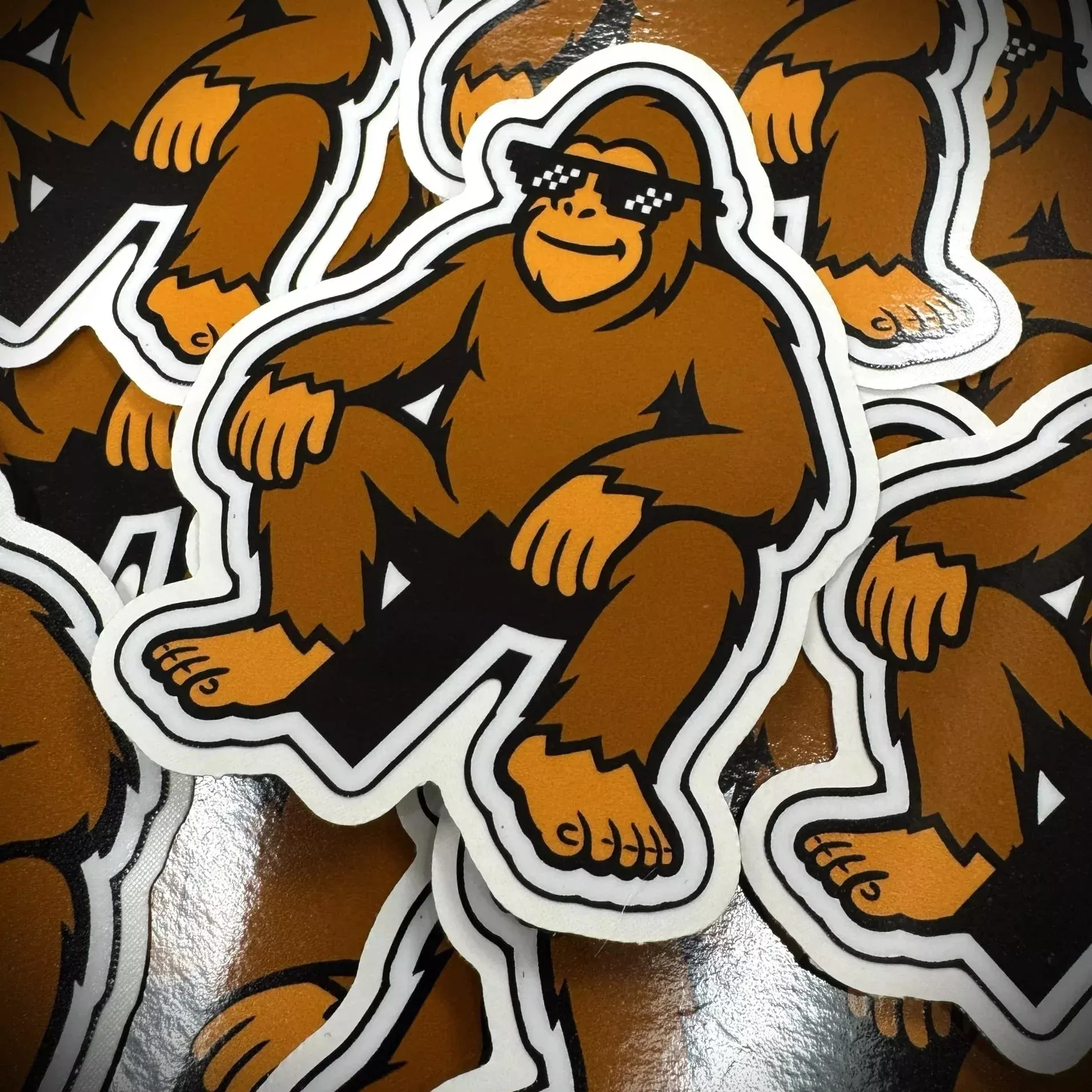 Bigfoot Barry - he's got a big package for you! - 3.75" Sticker