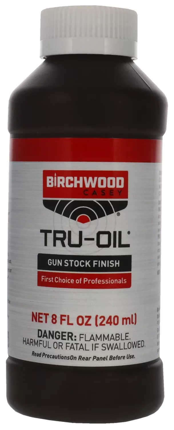 Birchwood Casey 23035 Tru-Oil Gun Stock Finish Natural Wood 8 oz. Bottle